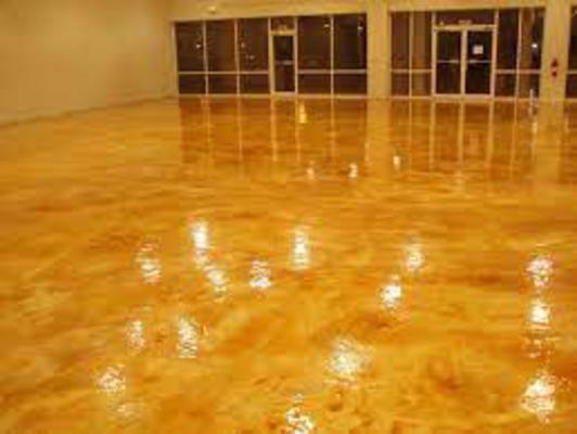 RI Colored Concrete Floor Staining & Polishing in Rhode Island